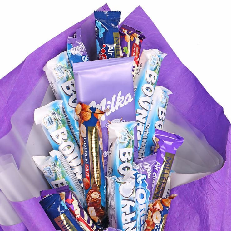 Букет из конфет Milka – доставка цветов в София