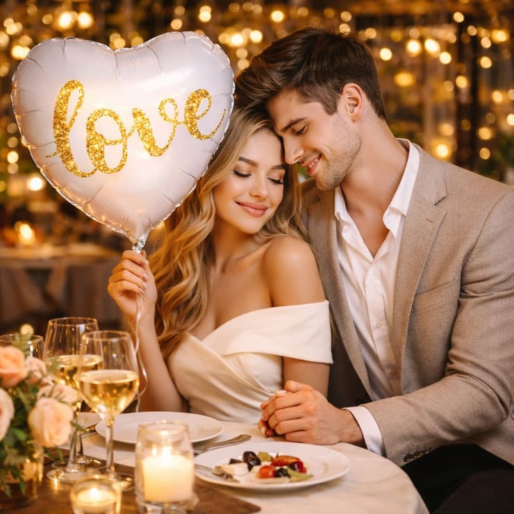 Фольгированный шар Love Glitter – доставка цветов в София