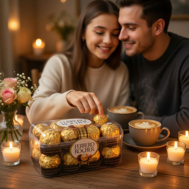 Цукерки Ferrero Rocher 200 г – доставка квітів у Київ