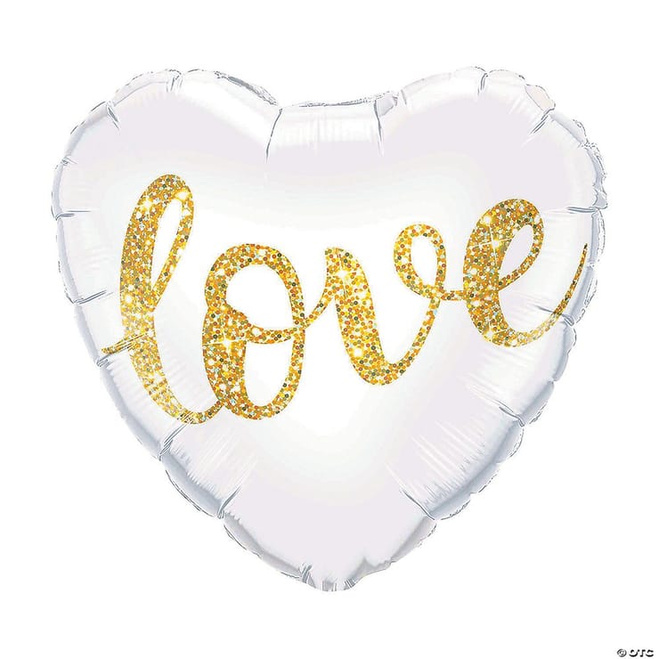Фольгированный шар Love Glitter – доставка цветов в София